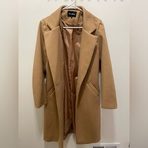 Amazon Tan Women's Trench Coat